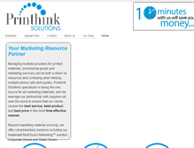 Tablet Screenshot of printhink.com